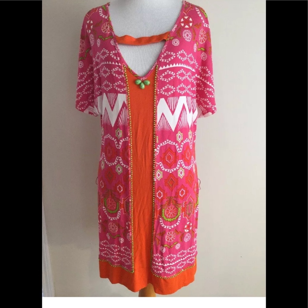Faith shift dress embellished beaded sequins